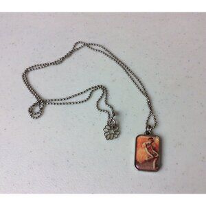 Lucy Liu Designs Ballet Pendant Necklace Silver